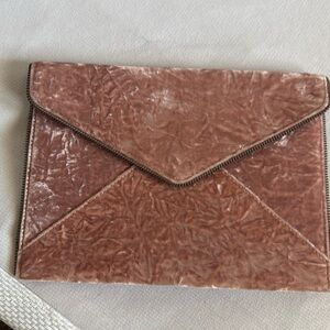 Rebecca Minkoff Envelope Clutch in Crushed Velvet